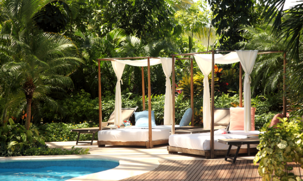 Cabanas for a Double Dose of Sun and Shade